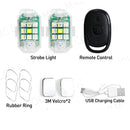 Axyaa LED Strobe Light: Wireless Remote Control, Anti-collision Warning, Flash Indicator