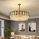 Axyaa Gold Crystal Chandeliers: Nordic Modern Luxury Lighting for Home Décor