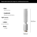 Axyaa Fabric LED Pendant Light: Minimalist Retro Floor Lamp for Home, Restaurant, Living Room