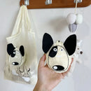 Axyaa Foldable Shopping Bag: Eco-Friendly Reusable Grocery Organizer - Cute & Creative Large Storage Bag
