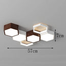 Axyaa Smart LED Ceiling Light for Nordic Home Decor, Dimmable Bedroom Salon Lighting
