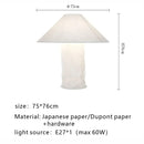 Axyaa Wabi Sabi Style Table Lamp for Living Room, Bedroom, Hotel - Danish Design
