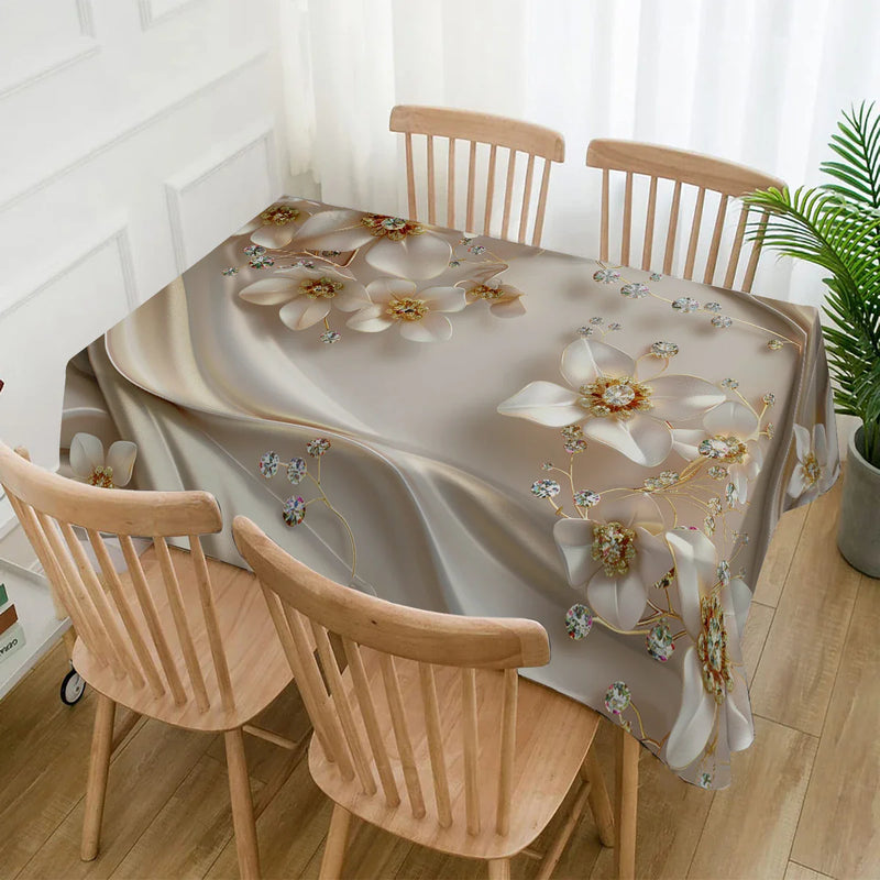 Axyaa Butterfly Floral Table Runner Pearl Diamond Party Decor