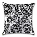 Axyaa Geometric Flower Cushion Cover - Home & Office Sofa Decor - 45X45CM