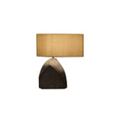 Axyaa Japanese Style Solid Wood Linen Art Table Lamp Home Decoration Lighting