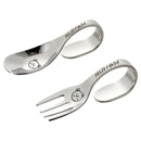 Axyaa Kids Stainless Steel Spoon & Fork Set with Box