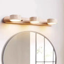 Axyaa Circular LED Double-Sided Wall Lamp for Bathroom Vanity Mirror