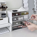 Axyaa Acrylic Makeup Organizer Drawer Desktop Storage Box for Cosmetics & Masks