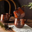 Axyaa Nordic Hand-painted Ceramic Mug - Creative Japanese Milk Water Cup