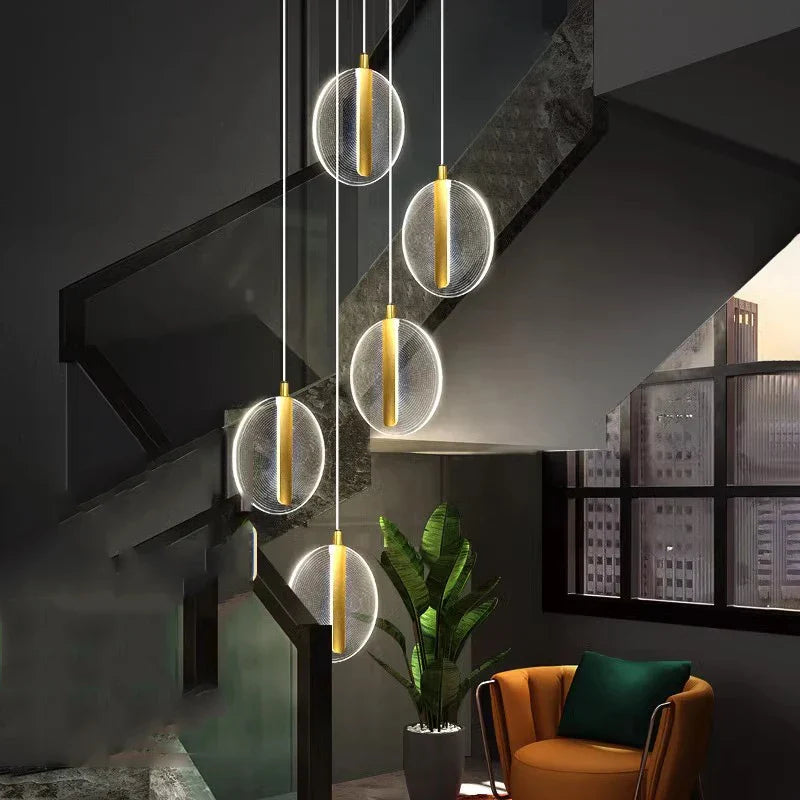 Axyaa Nordic Pendant Lamp for Dining Room Chandelier Lighting