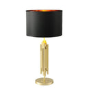 Axyaa Dimming LED Table Lamp with Black Lampshade
