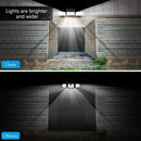 Axyaa Solar Street Lamp with 3 Adjustable Heads for Outdoor Garage Garden Lighting