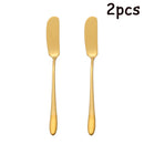 Axyaa Stainless Steel Butter Knife Set
