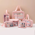 Axyaa Large Capacity Beauty Case Makeup Organizer Storage Wash Bag