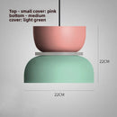 Axyaa Modern Macaron Pendant Light: Colorful Iron LED Hanging Lamp