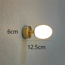 Axyaa Duck Egg Shape LED Wall Lamp Creative Nordic Design Mini Wall Light