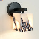 Axyaa Vintage LED Wall Light Iron Marble Bathroom Mirror Stair Reading Lamps