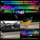 Axyaa RGB Symphony Ambient Lights for Tesla Car Interior, APP Control & Remote