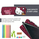 Axyaa Hello Kitty Kuromi Pencil Case Pen Holder for Big Capacity Office Gifts