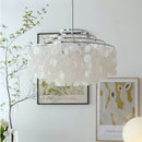 Axyaa Romantic Shell Pendant Luxury Bedroom Suspension Light