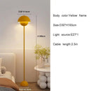 Cream Bud Led Floor Lamp Table Light by Axyaa