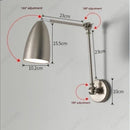 Axyaa LED Rotating Wall Lamp for Living Room Bedroom Reading Lighting