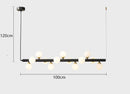 Axyaa Elegant Dining Room Chandelier Pendant Light Fixture Luxury Ceiling Lamp