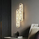 Axyaa Crystal Wall Light: Postmodern Luxury Bedroom & Living Room Minimalist Bedlight