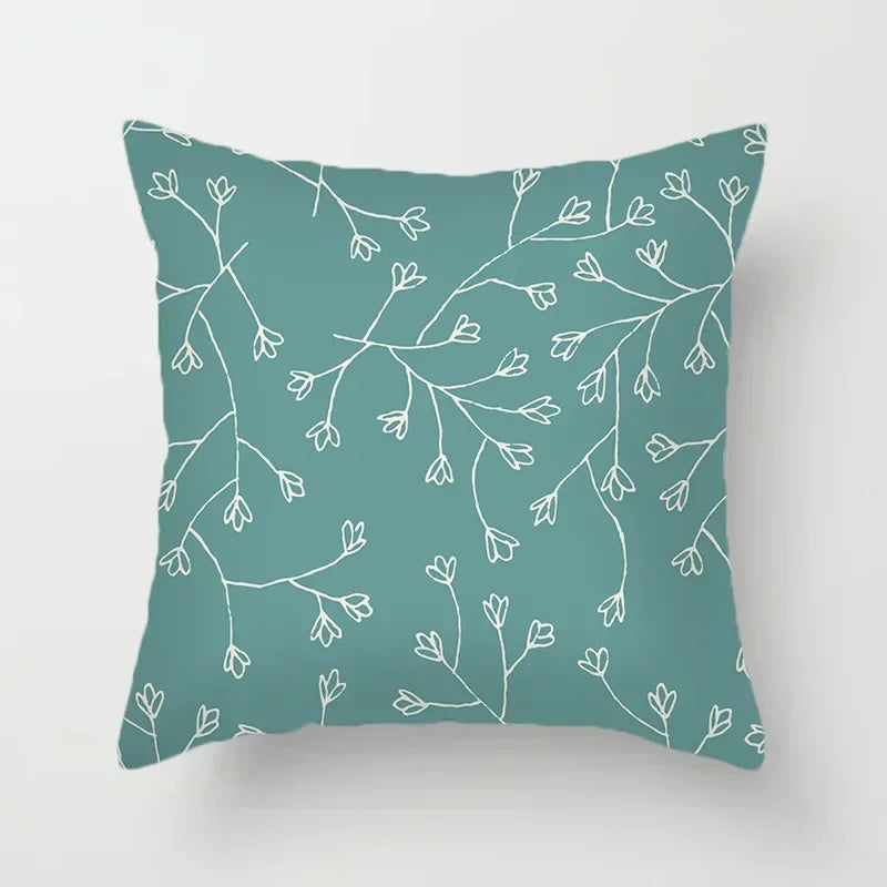 Axyaa Sea Turtle & Bird Pillowcase - Single Print Sofa Case for Children's Bedroom