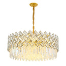 Axyaa Modern Crystal Ceiling Chandelier for Elegant Home Decor