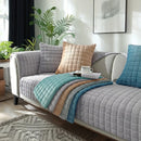 Axyaa Winter Flannel Sofa Cover: Thick, Soft Plush, Non-Slip, Protective Seat Cushion