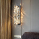 Axyaa Luxury Crystal Wall Lamp for Bedroom Living Room and Bedside