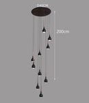 Axyaa Modern LED Ceiling Chandelier for Bedroom and Dining Room