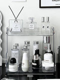 Axyaa Acrylic Makeup Organizer Shelf Skin Care Perfume Rack Jewlery Cosmetics Organiser