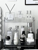 Axyaa Acrylic Makeup Organizer Shelf Skin Care Perfume Rack Jewlery Cosmetics Organiser