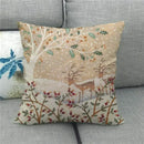 Easter Bunny Eggs Printed Pillow Covers 45x45cm - Axyaa Easter Decorations