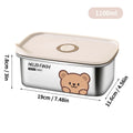 Axyaa Stainless Steel Food Container - Large Capacity Lunch Box, Oven & Induction Cooker Safe