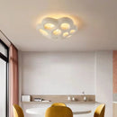 Axyaa Petal LED Ceiling Lamp for Modern Nordic Kids Room-Living Room Minimalist Decor.