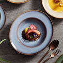 Axyaa Ceramic Hat Plate Soup Salad Dessert Pasta Specialty Tableware