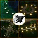 Axyaa Solar Dog Paw Stairs Light Outdoor Garden Decoration