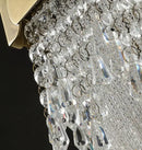 Axyaa Gold Luxury Chandelier for Living Room Dining Hall Island LED Lighting