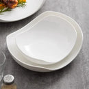 Axyaa Ceramic Irregular Plate Set - Restaurant Tableware for Molecular Cuisine