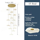 Axyaa Modern Acrylic LED Chandelier for Home Decoration Lighting