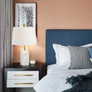 Axyaa Marble Table Lamp Modern Study Living Room Bedroom Desk Light