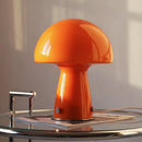 Axya Mushroom Glass Table Lamp White Milk Orange LED Bedside Light