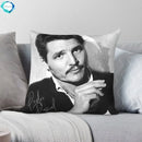 Axyaa Pascal B&W Square Pillowcase - Creative Home Decor Cushion Cover