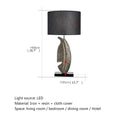 Axyaa Classic European Style Table Lamp for Living Room and Bedroom Home Decor