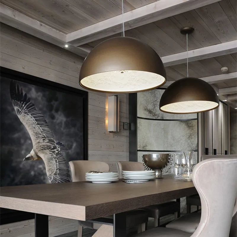 Axyaa Skygarden Pendant Lamp: Modern Resin Design Reproduction for Bedroom, Kitchen, Dining Room