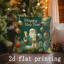 Axyaa Festive Holiday Pillow Cover for Sofa Bed Car Decor - Rectangular Cushion