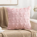 Axyaa Plush Solid Color Easter Pillowcase Cojines 45X45 for Home Sofa